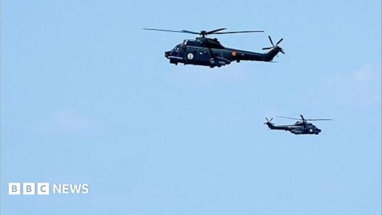 Eight crew missing in tanker fire off Romania’s coast Two Romanian helicopters fly over the Black Sea