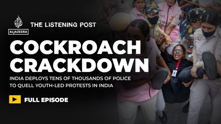 India’s crackdown on cockroaches, critics and cameras | TV Shows