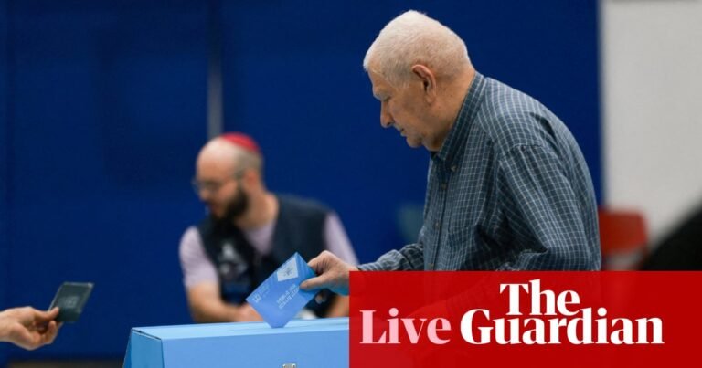 Israel election live: polls open in most consequential vote in country’s history | Israel Israel election live: polls open in most consequential vote in country’s history | Israel