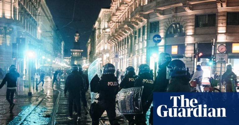 Italy to deploy 500 troops to Milan after days of protests and looting | Italy Italy to deploy 500 troops to Milan after days of protests and looting | Italy