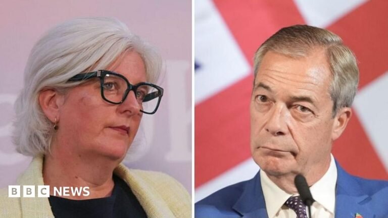 Caroline Voaden And Nigel Farage