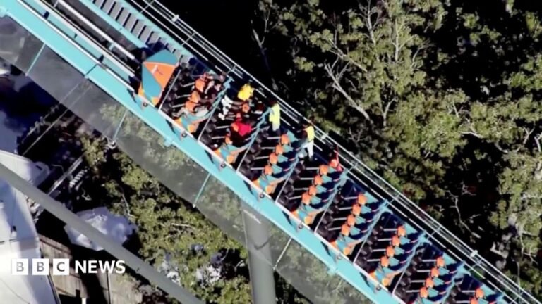 Jacque Marquez and Sarah Martinez were among the first riders to experience X2 At Six Flags Magic Mountain on May 22, 2008, in Valencia, California
