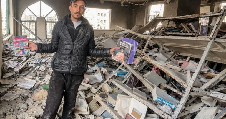 The story of a book in Gaza: A treasured possession given new lease of life | Gaza News The story of a book in Gaza: A treasured possession given new lease of life | Gaza News
