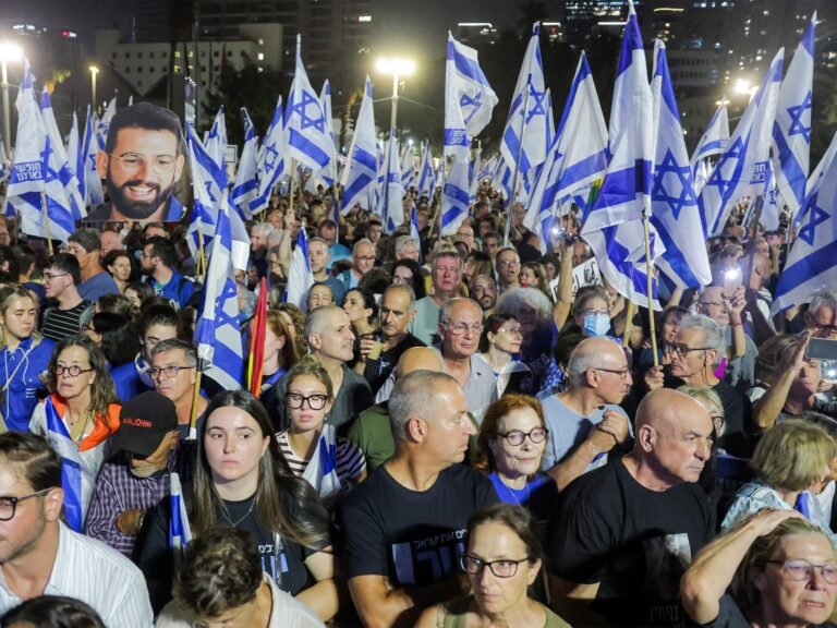 Thousands of Israelis rally against Netanyahu gov’t days before election | Israel Election 2026 News Thousands of Israelis rally against Netanyahu gov’t days before election | Israel Election 2026 News