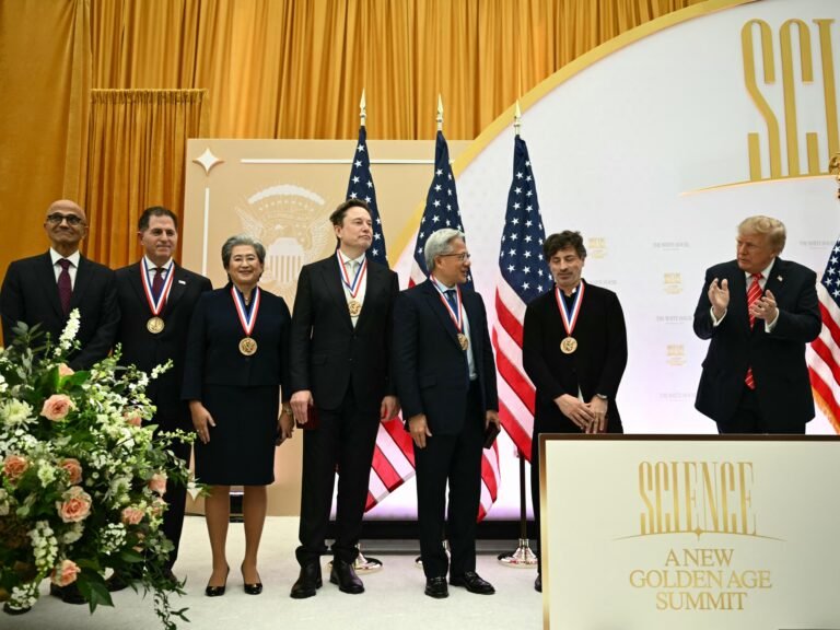 Trump gives top US science awards to Elon Musk and other tech executives | Donald Trump News Trump gives top US science awards to Elon Musk and other tech executives | Donald Trump News